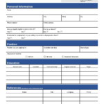 27 Basic Employment Application Templates Free