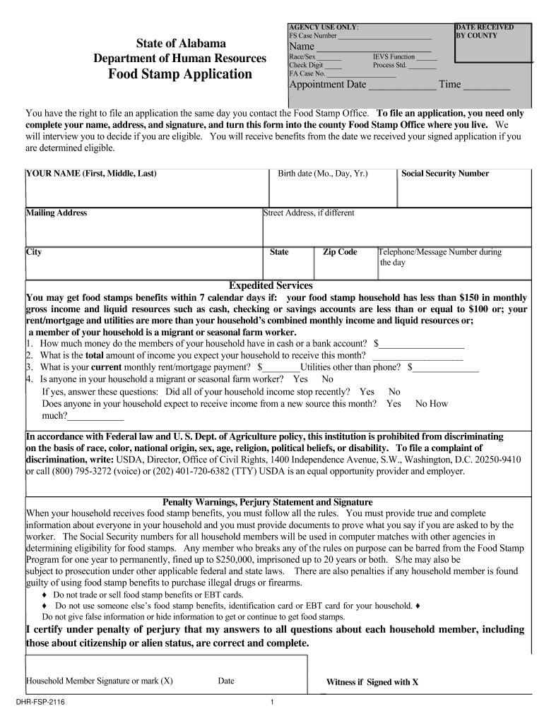 Alabama Food Stamp Application Pdf 2020 2022 Fill And Sign Printable Alabama Food Stamp Application Pdf 2020 2022 Fill And Sign Printable