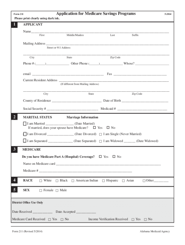 Alabama medicaid application printable printable application