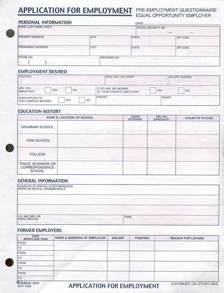 Printable Applications Applebees Online Application Printable Application