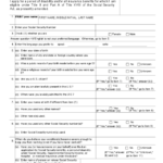 Application For Disability Insurance Benefits Edit Fill Sign Online