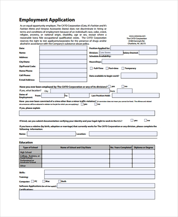 Best Buy Job Application Form Pdf