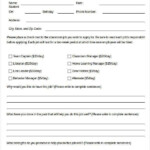 Blank Job Application 8 Free Word PDF Documents Download Free