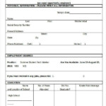 Blank Job Application 8 Free Word PDF Documents Download Free