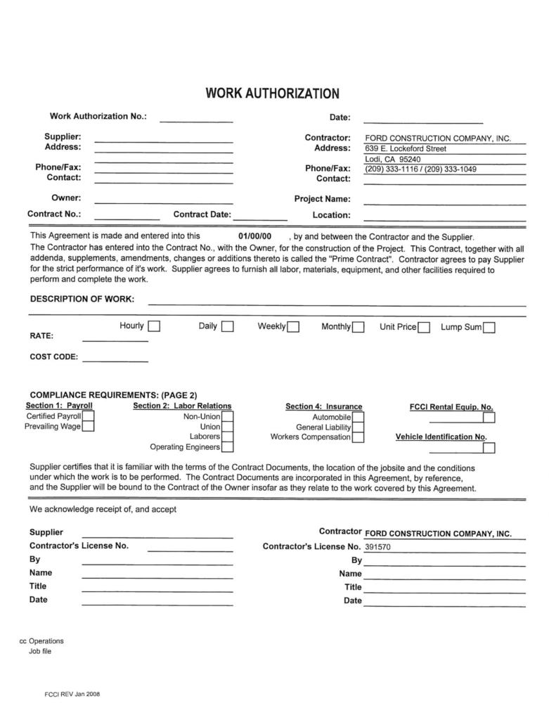 Construction Application Forms Pdf Google Construction 