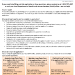 Form OFI NHW01 Download Printable PDF Or Fill Online Application For