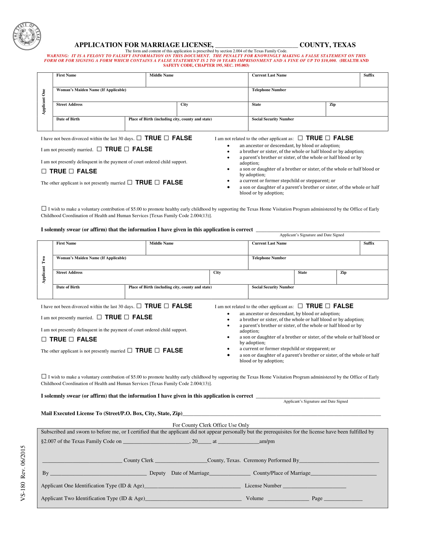 FREE 10 Varieties Of Marriage Application Forms In PDF MS Word