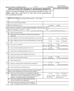 Free Printable Ssi Application Printable Application Free Printable Ssi Application Printable Application