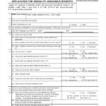 FREE 7 Printable Application Templates In MS Word PDF