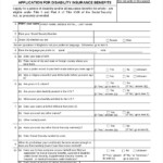 FREE 8 Sample Disability Application Forms In PDF