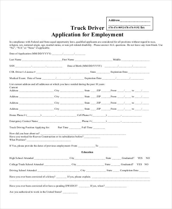FREE 87 Application Forms In MS Word PDF Pages Google Docs