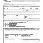FREE 9 Sample Disability Parking Forms In PDF Word