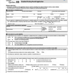 FREE 9 Sample Disability Parking Forms In PDF Word