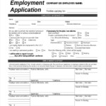 FREE 9 Sample Printable Job Application Forms In PDF Excel MS Word
