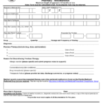 Free Florida Medicaid Prior Rx Authorization Form PDF EForms