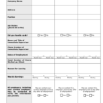 Free Printable Chili s Job Application Form Page 3