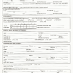 Free Printable Job Application Form Pdf Free Printable