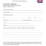 General Sam Houston Folk Festival Vendor Info