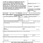 Genius Ssi Application Form Printable Dan s Blog