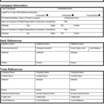 Get 17 Download Printable Free Business Credit Application Template