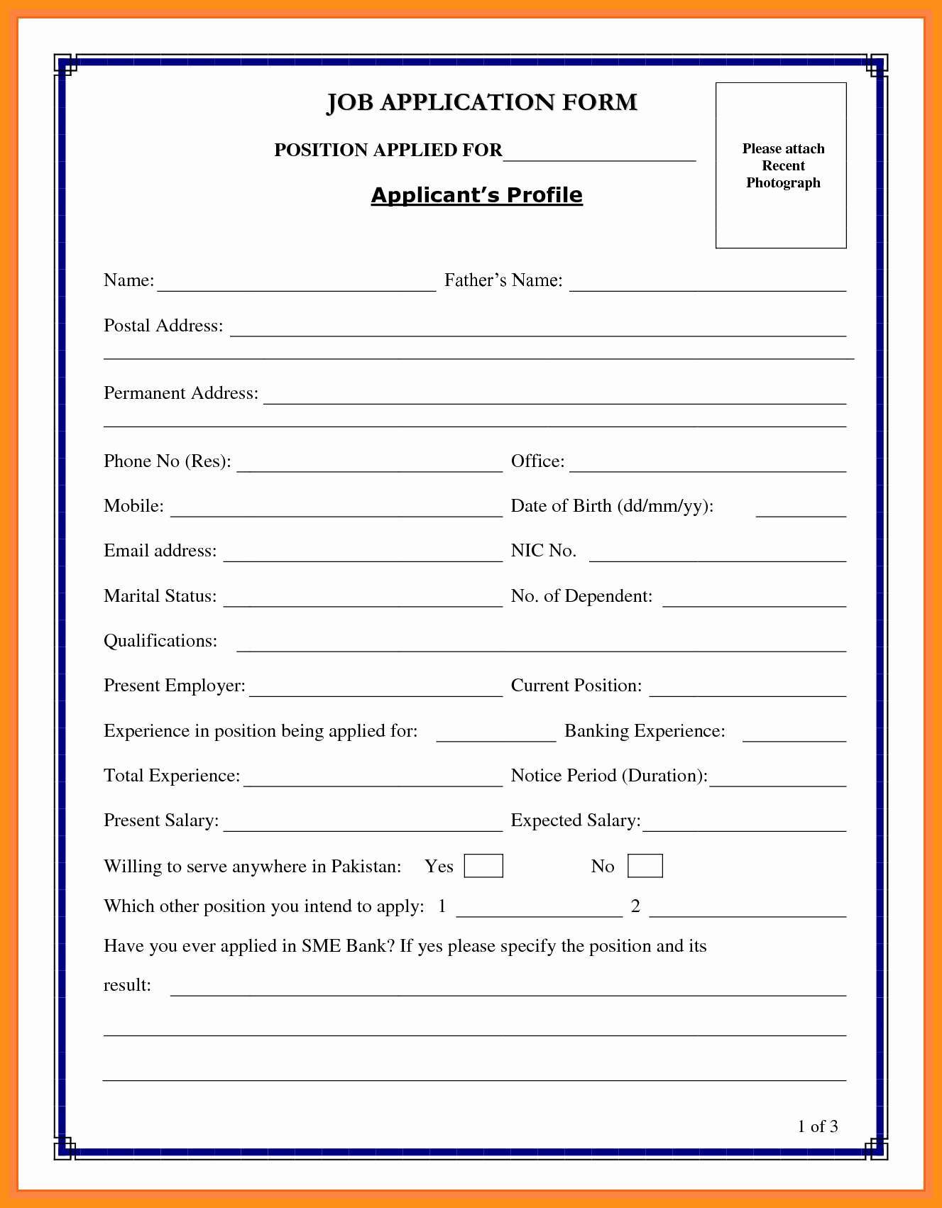 Job Application Blank Resume Format Pdf Free Download BEST RESUME