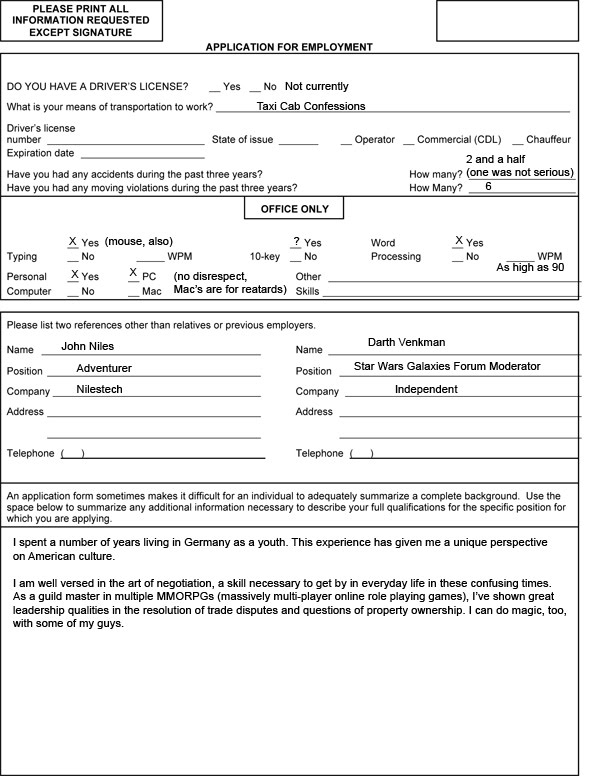 Job Application Gnc Job Application