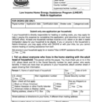 Liheap Application Online Fill Online Printable Fillable Blank