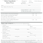 Papa John s Application Fill Online Printable Fillable Blank
