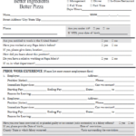 Papa John s Job Application Form