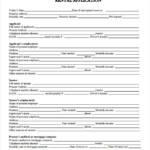 Rental Application 21 Free Word PDF Documents Download Free