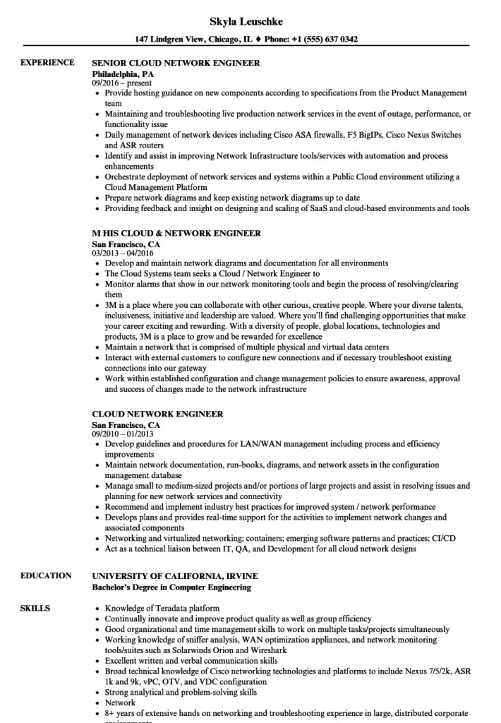Sd Wan Resume TUTORE ORG Master Of Documents