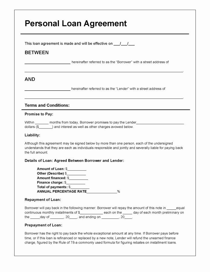 Simple Loan Application Form Template Lovely Download Personal Loan