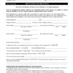 Simple Safeway Application Form
