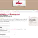 Wawa Job Application Apply Online